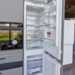 LINEA - Screen Lacklaminat Taupegrau ultramatt - Koje 58
