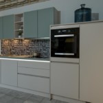 LINEA Laser grifflose Küchenzeile - Koje 75