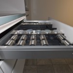 LINEA Laser grifflose Küchenzeile - Koje 75
