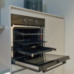LINEA Laser grifflose Küchenzeile - Koje 75